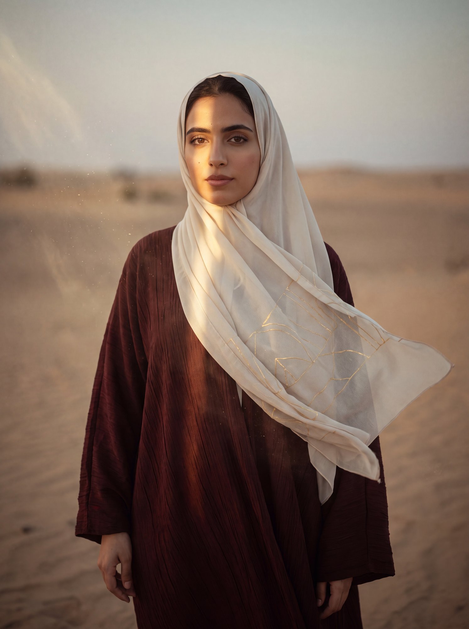 Daughter of the Dunes — generative image, 2026
